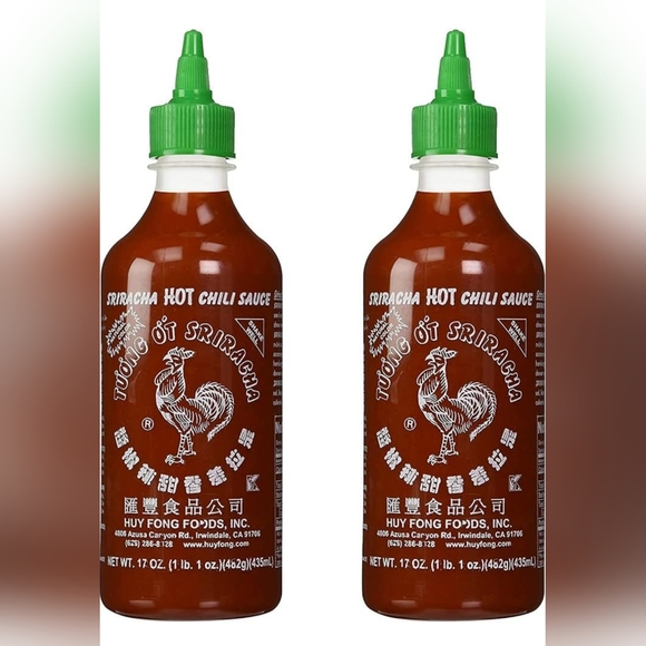 Sriracha Hot Chili Sauce 17oz, pack of 2 - Picture 1 of 1